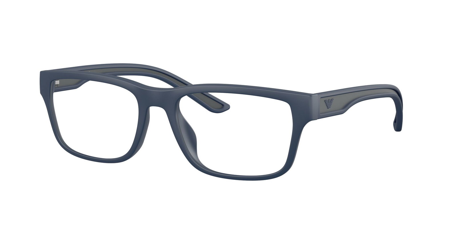 Zu sehen ist die Korrektionsbrille 3276U von Emporio Armani in der Farbe Blau.
